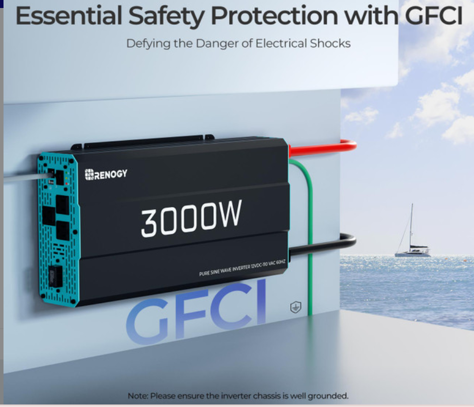 3000W 12V Pure Sine Wave Inverter (New Edition)-4