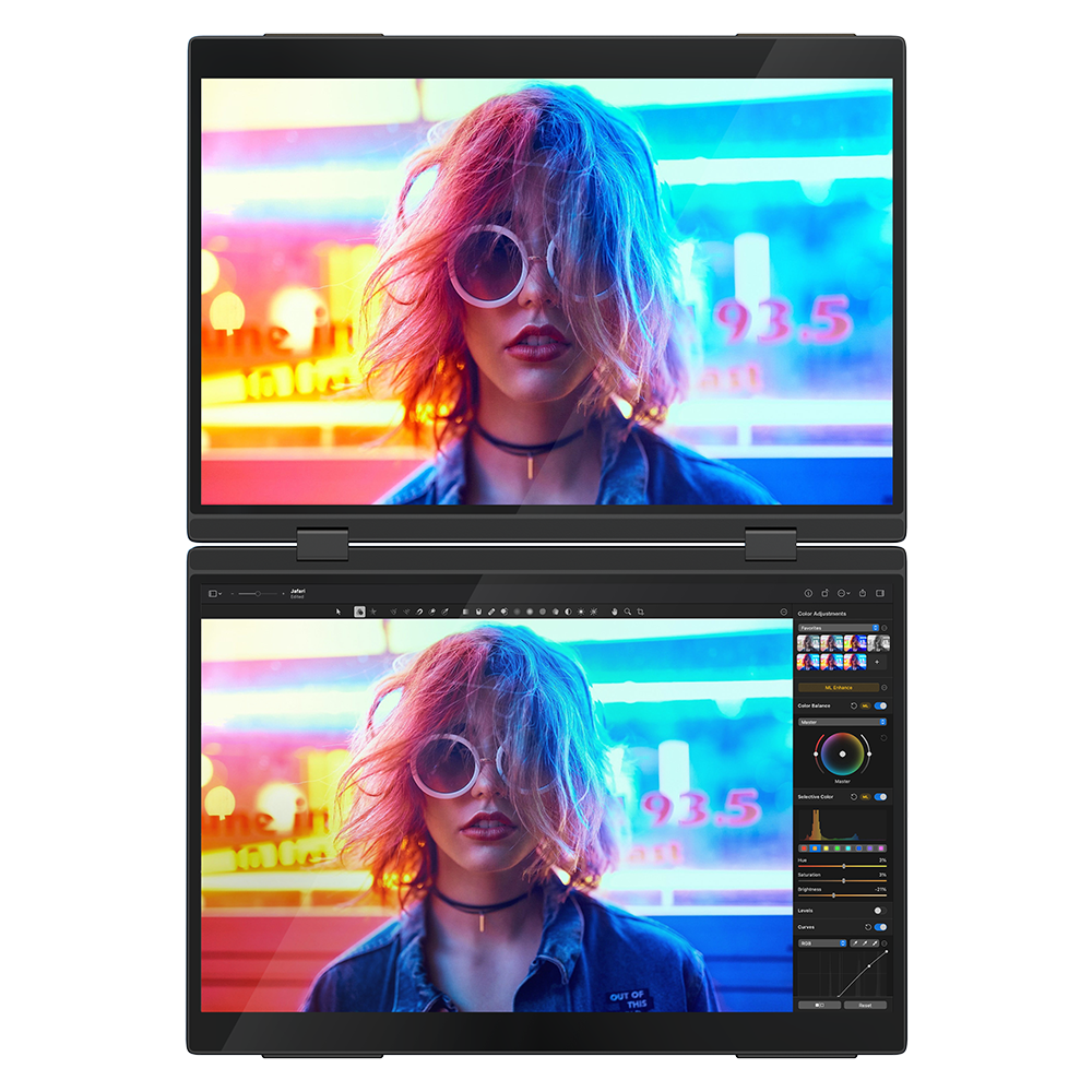 UStation Delta Pro Touch - 16 Inch 2.5K Dual Monitor with Touch Pen