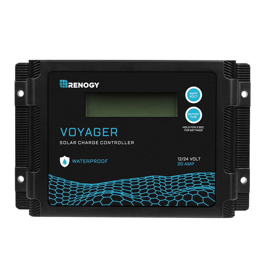 New Edition Voyager 20A PWM Waterproof Solar Charge Controller