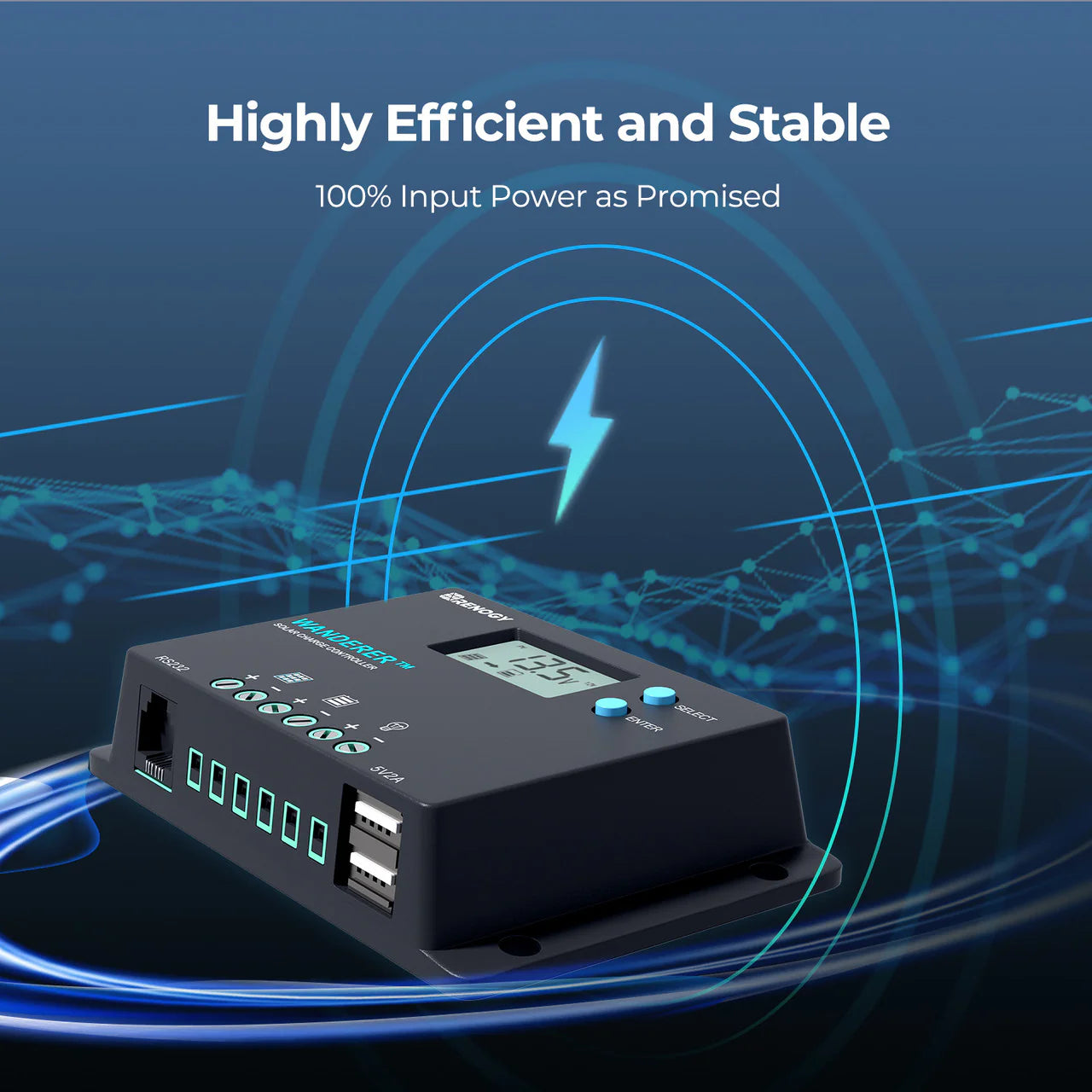 Wanderer 10A PWM Charge Controller