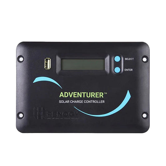 Adventurer Li 30A PWM Flush Mount Charge Controller W/ LCD