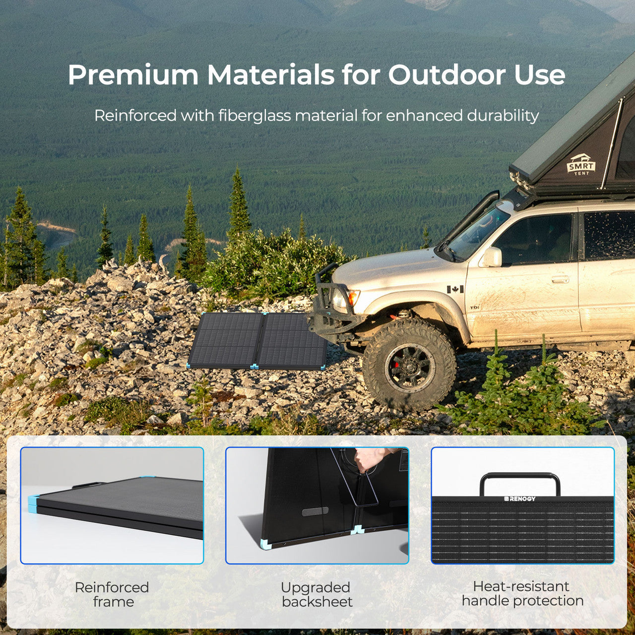 Renogy 100W N-Type Compact Suitcase