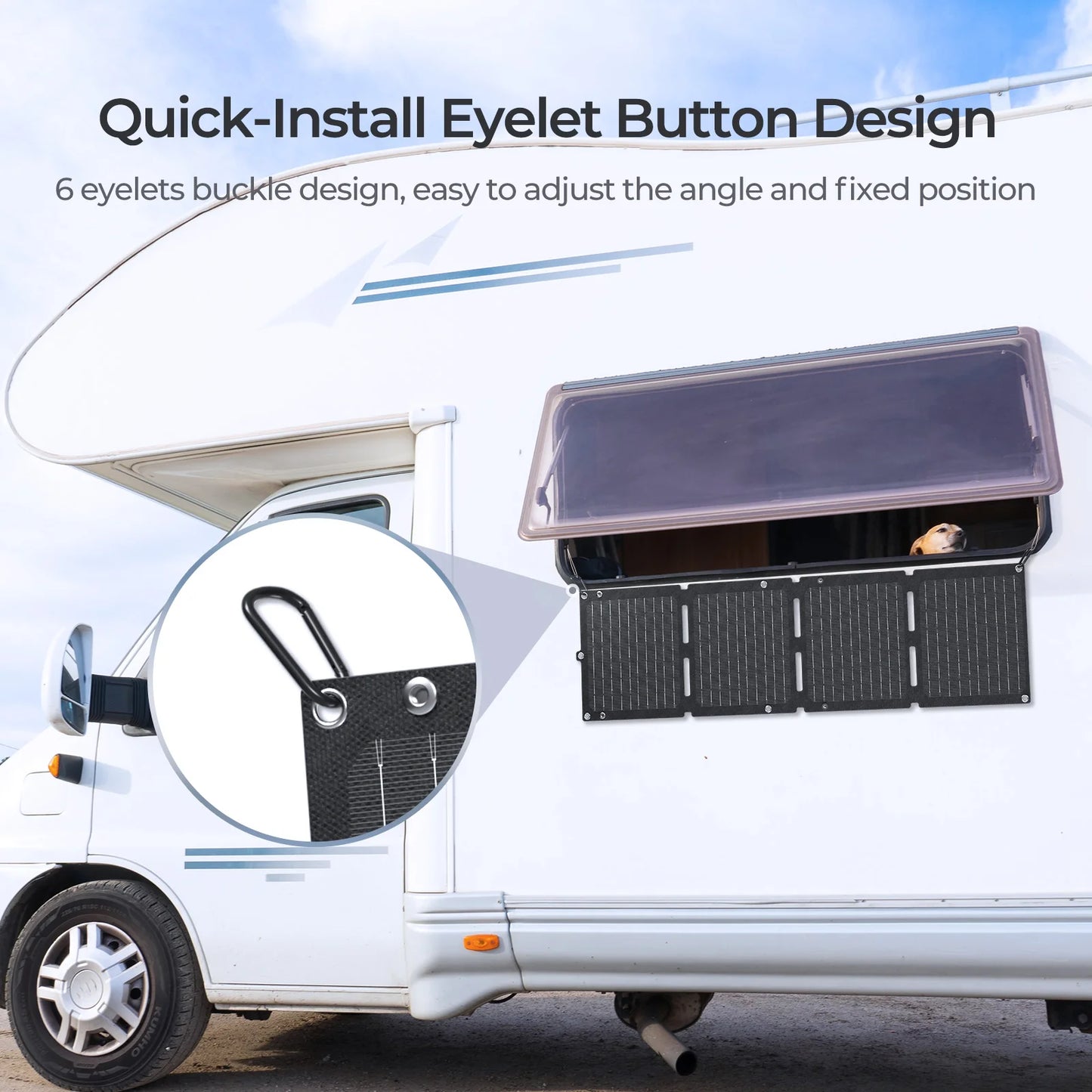 Renoy 30W Portable Solar Panel