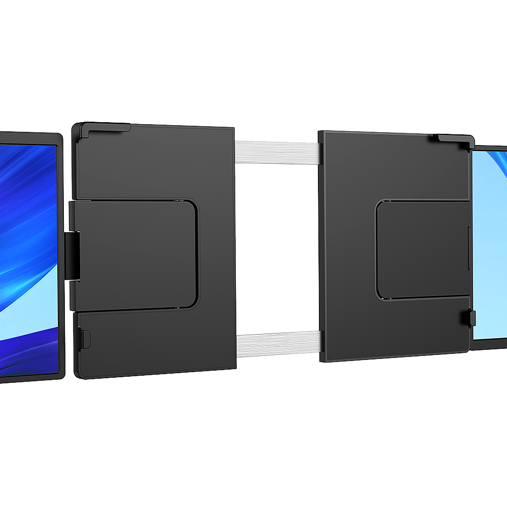 UStation Z 14 - Tri Screen Laptop Monitor Extender Triple Display Portable Workstation