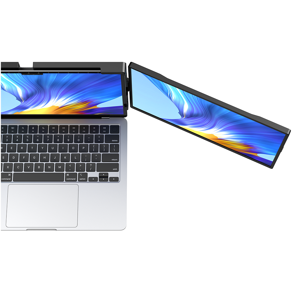 UStation Z 14 - Tri Screen Laptop Monitor Extender Triple Display Portable Workstation