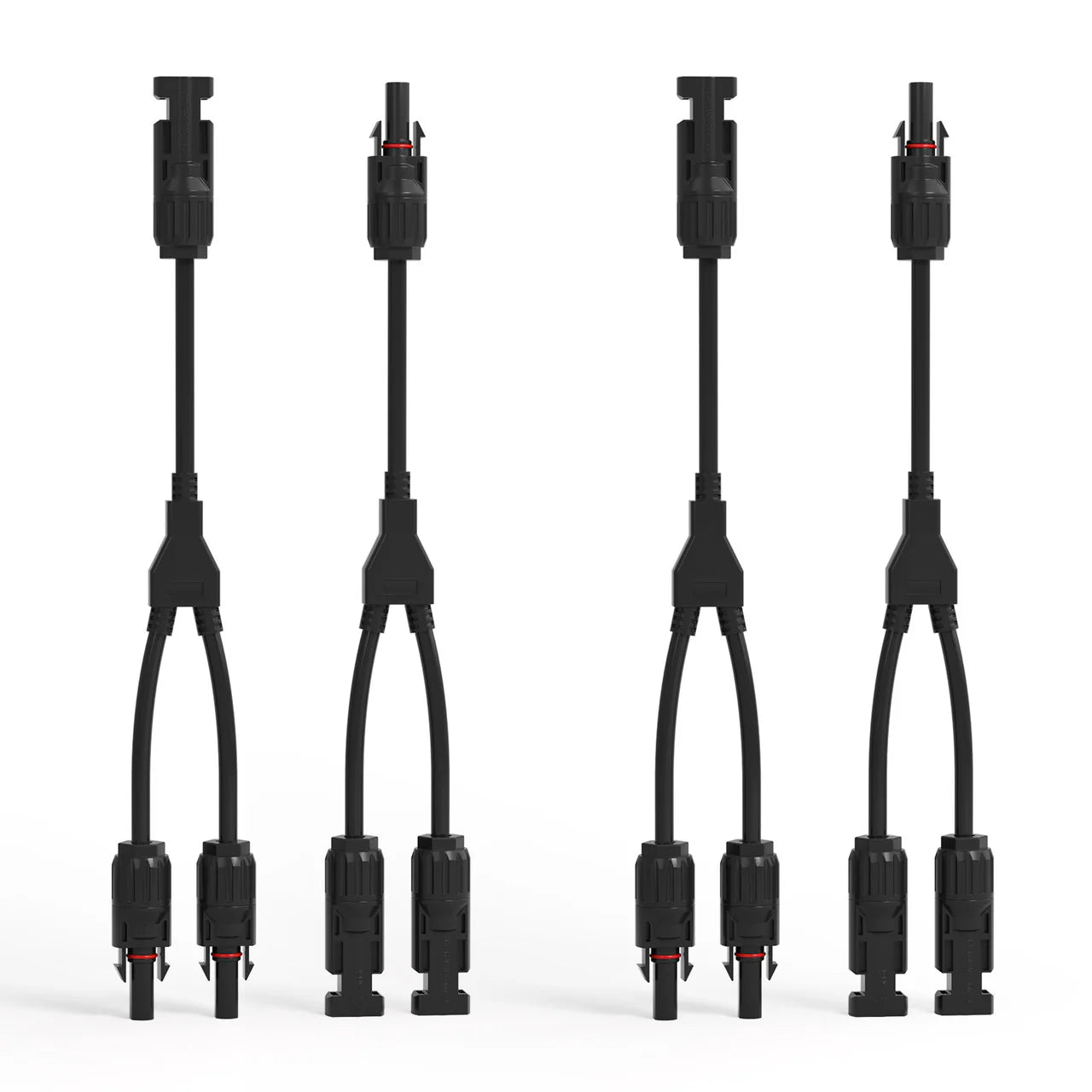 High-Performance Solar Connectors Y Branch Parallel Adapter Cable - MMF & FFM Pair