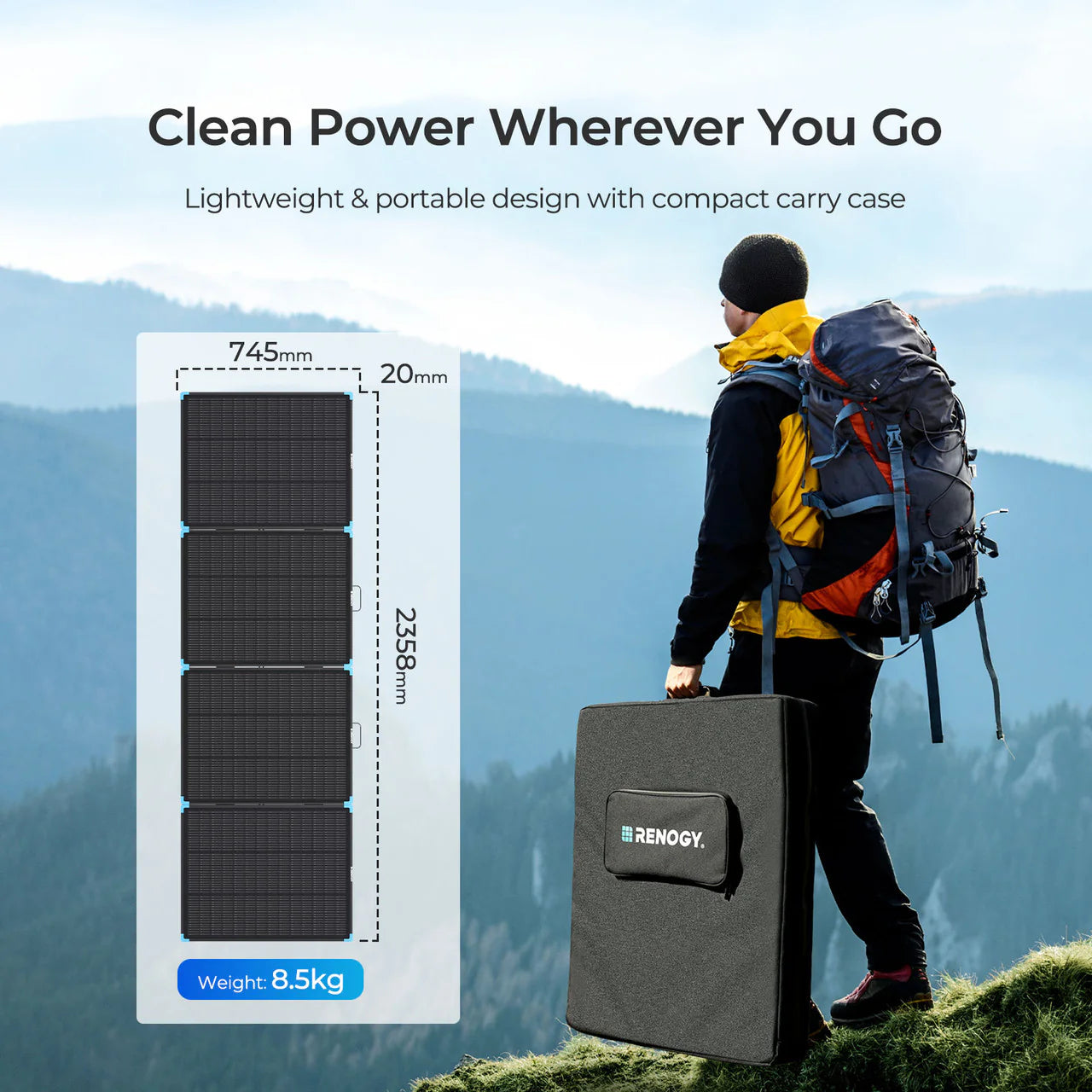Renogy 300W N-Type Compact Suitcase