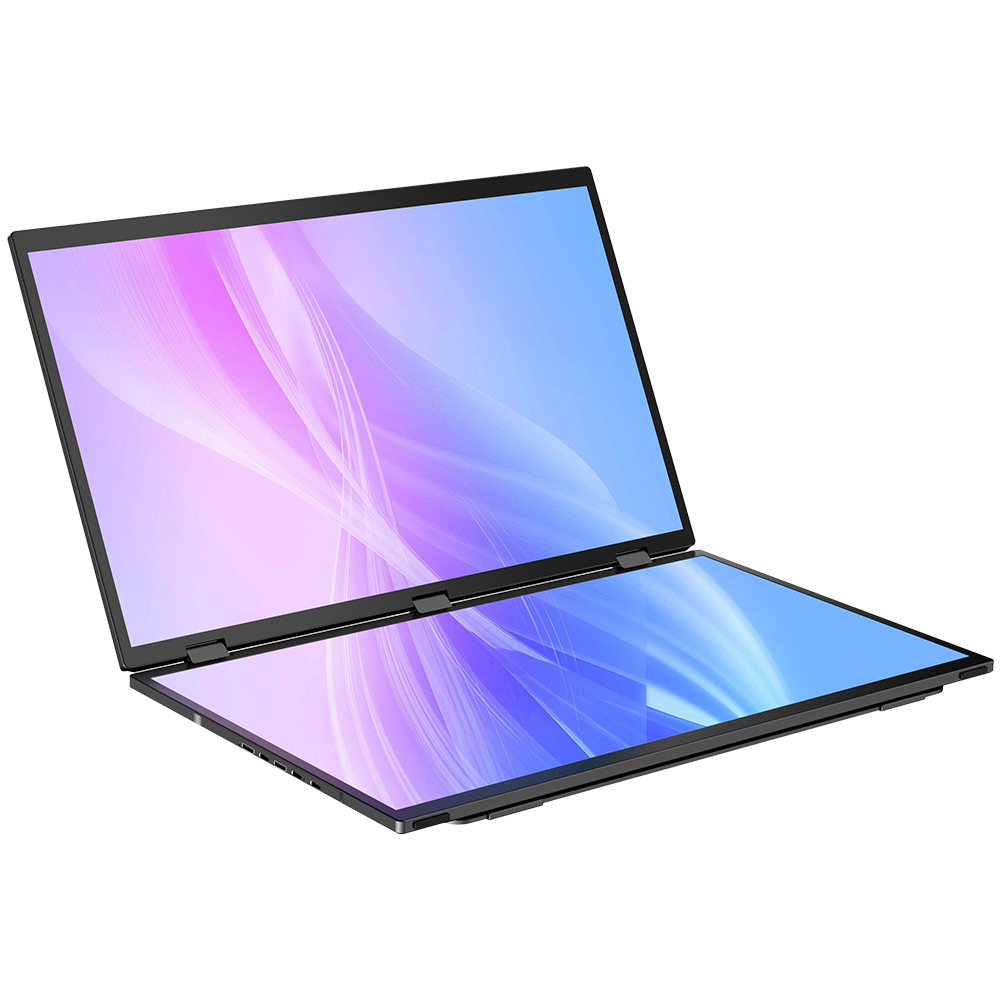 Delta Max Touch - Stacked Monitor Laptop Touch Dual Screen Folding 18 Inch